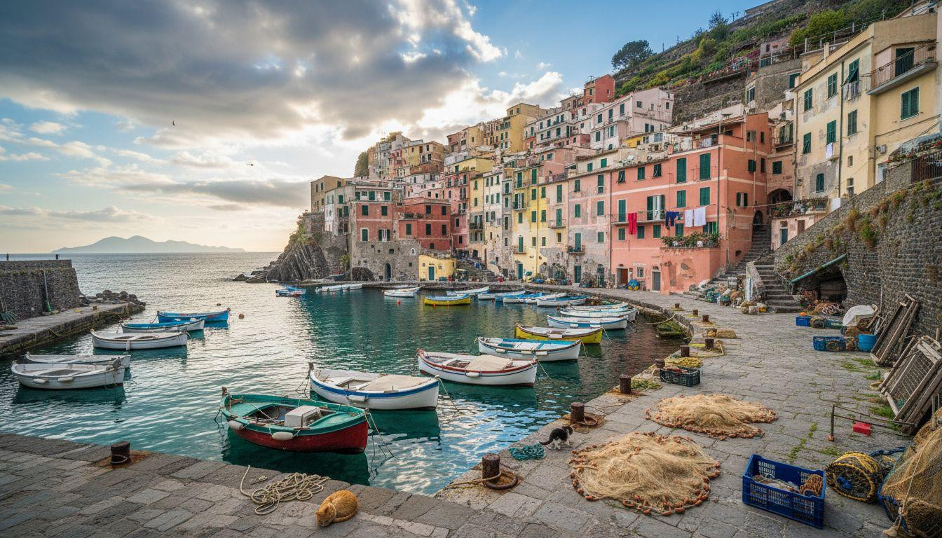 8 pastel fishing villages where morning nets dry above quiet harbors