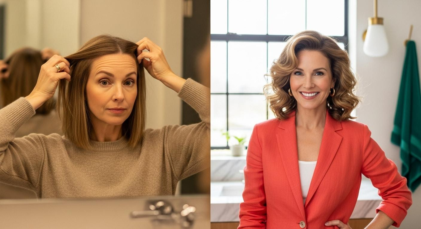 This 90s blowout hit 10M TikTok views and works better on thin hair