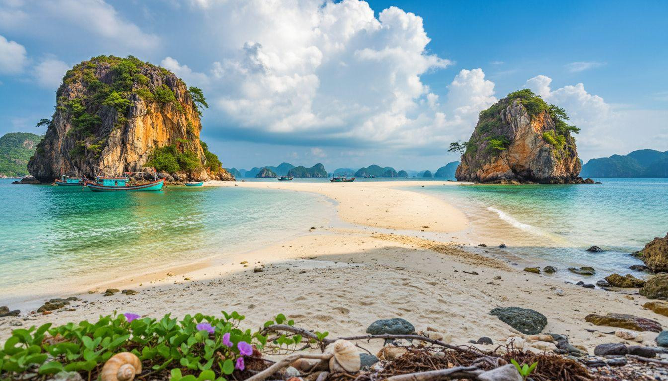 Forget Ha Long Bay where 6 million tourists crowd cruises and Co To keeps tidal sandbars empty for
