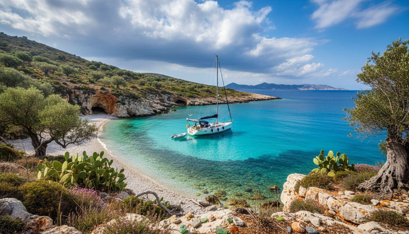 6 sailing coves where turquoise bays stay empty while Rhodes charges 0 to dock