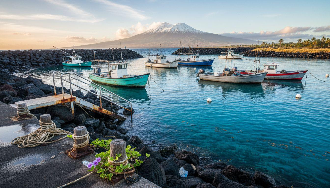 Better than Kailua-Kona where snorkel tours cost 8 and Kawaihae keeps harbor coves free