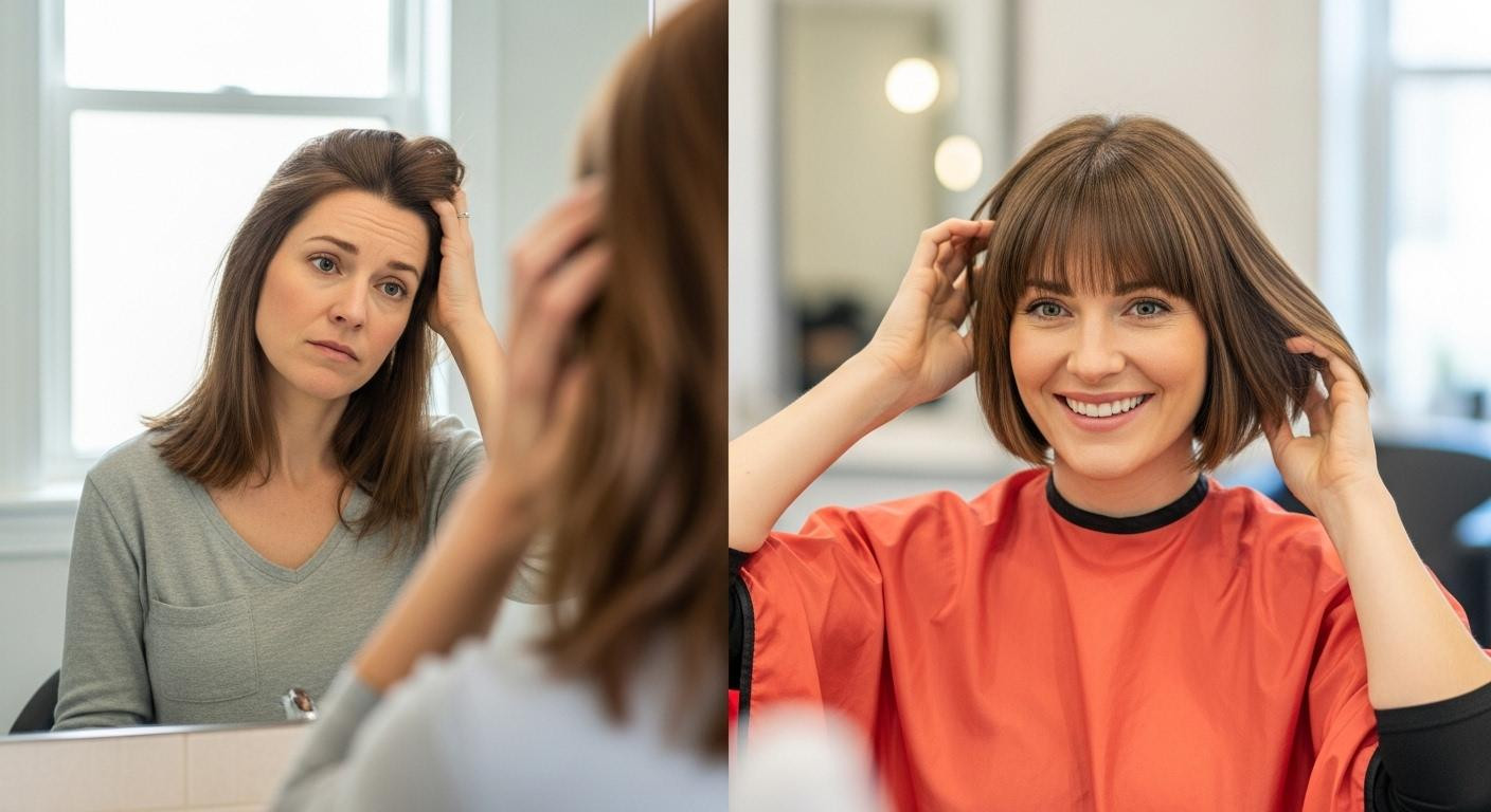 I tried a blunt bob at 38 and strangers stopped me within 3 weeks