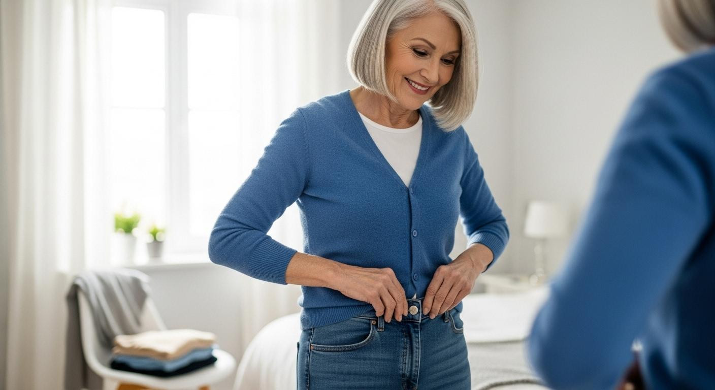 At 79 she proved well fitted jeans reduce stress in ways therapists now confirm