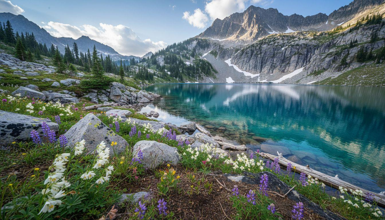 15 alpine trail segments where 25 miles filters tourists from Washington's loneliest turquoise lake