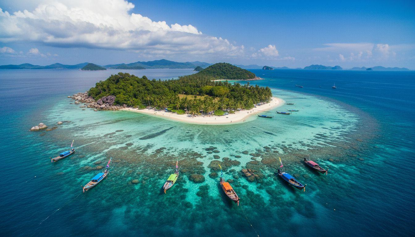 This Thai island where ocean water stays swimming pool clear 80 feet down