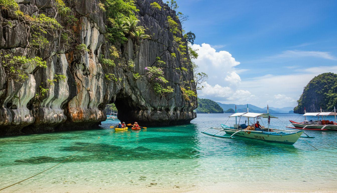 This archipelago hides 1780 islands where kayaks slip through cliff gaps into emerald lagoons