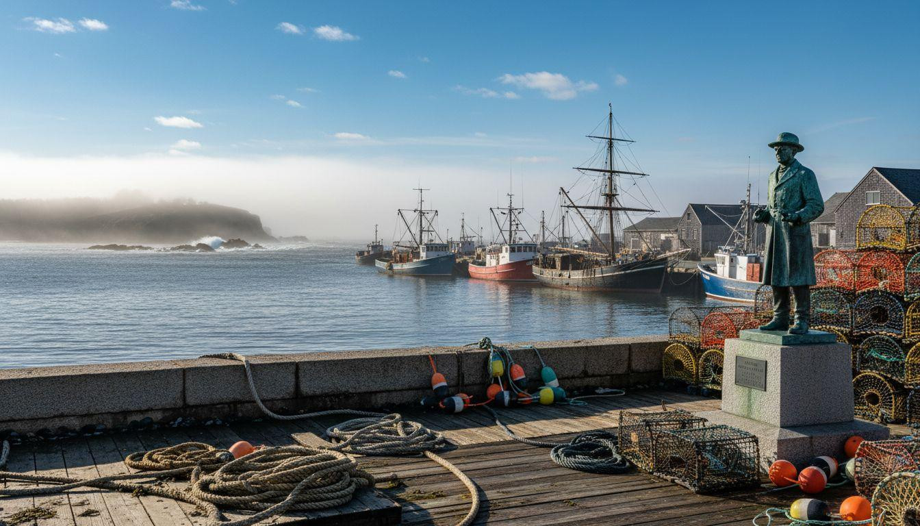 Forget Bar Harbor where hotels cost 0 and Gloucester keeps working fishing docks empty for 0
