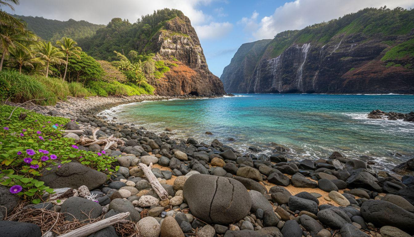 Forget Lahaina where parking costs and Honokohau Bay keeps boulder coves free