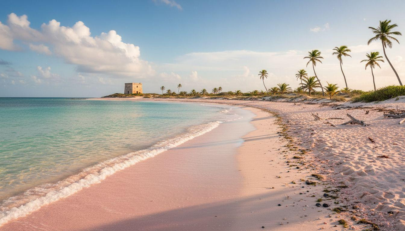 Forget Bermuda where hotels cost 0 and Barbuda keeps 17 miles of pink sand empty for 0