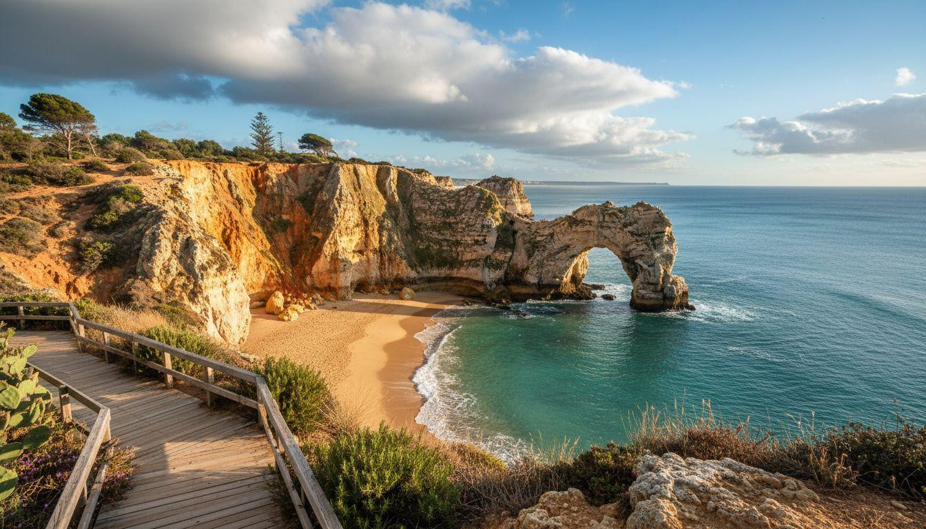 Better than Benagil where boats cost and Marinha keeps golden arches free from cliffs
