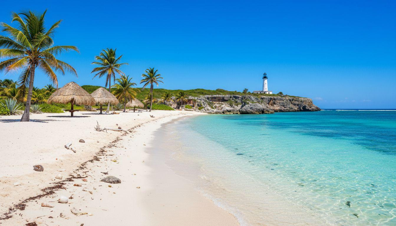 Forget Tulum where beach clubs cost and Cozumel keeps turquoise sand empty for