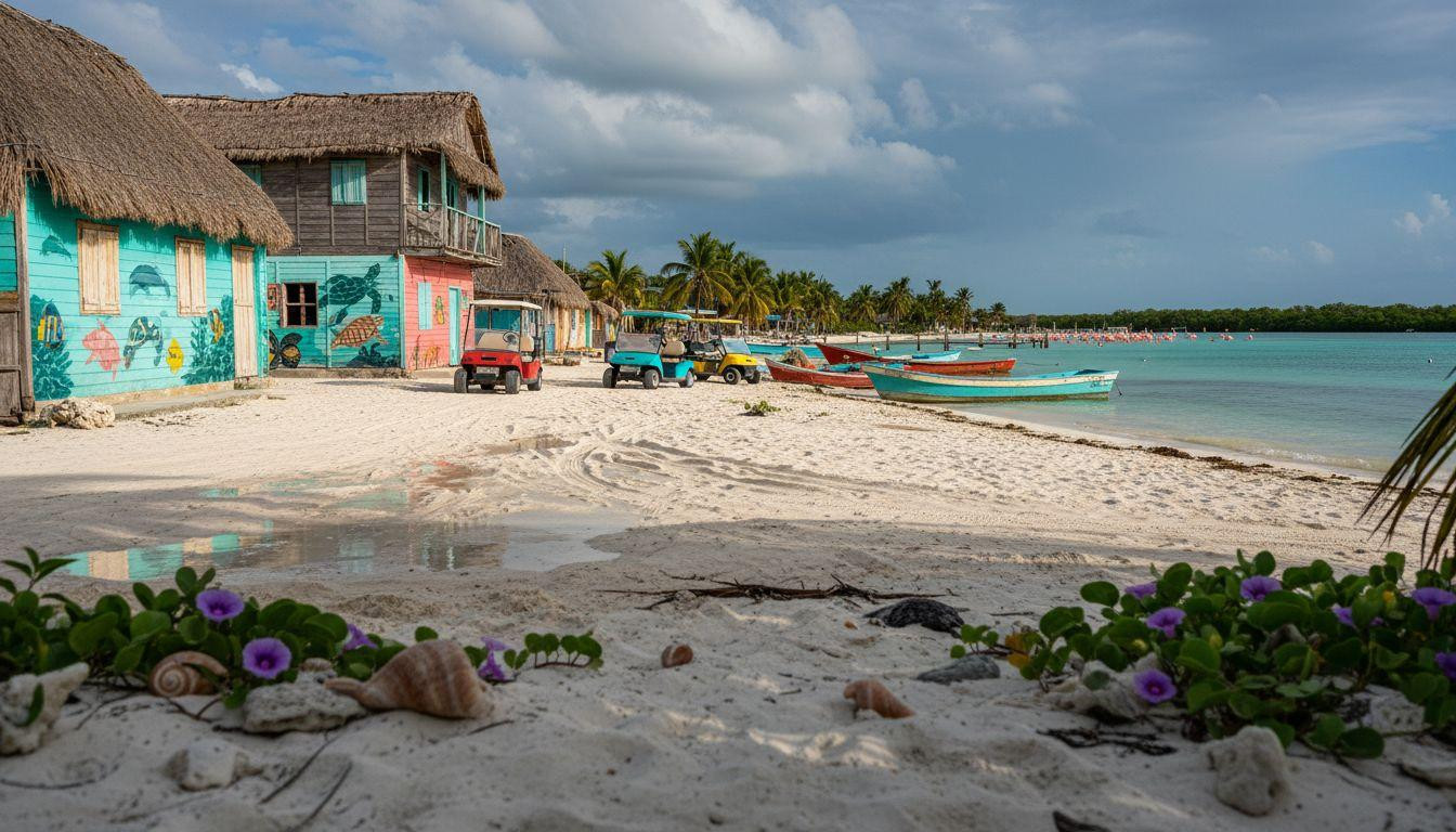 8 Holbox moments where waist deep turquoise stays empty of crowds