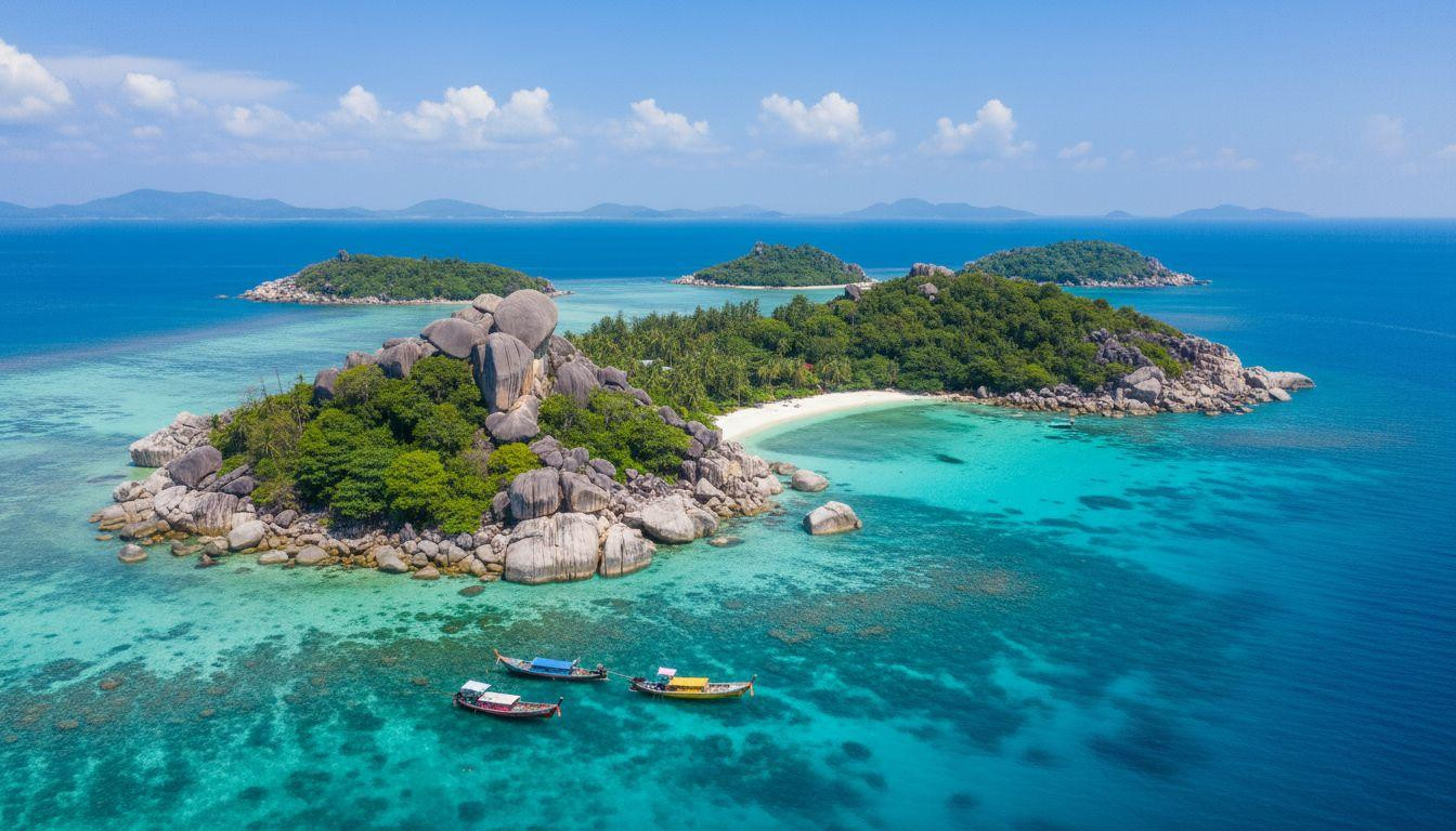 This Thailand archipelago where 11 uninhabited islands keep 98 foot visibility year round