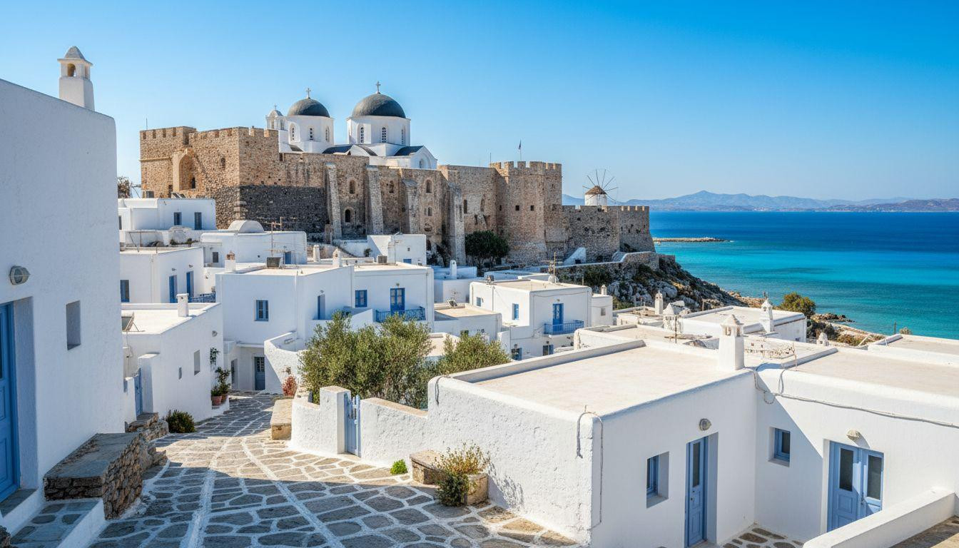 This Greek island where Saint John wrote Revelation in a cave open to winter silence