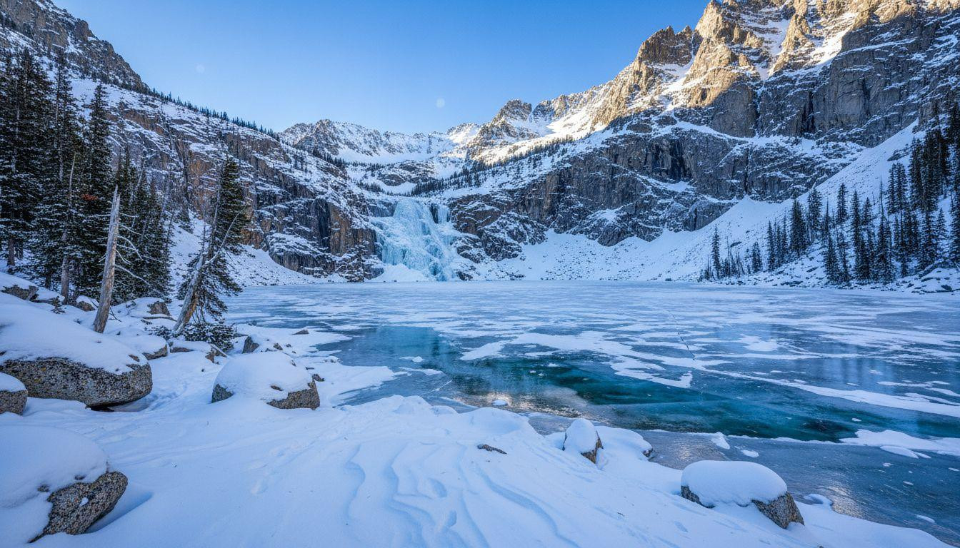 10 snowshoe zones where Lake of Glass keeps glacial silence at 10800 feet