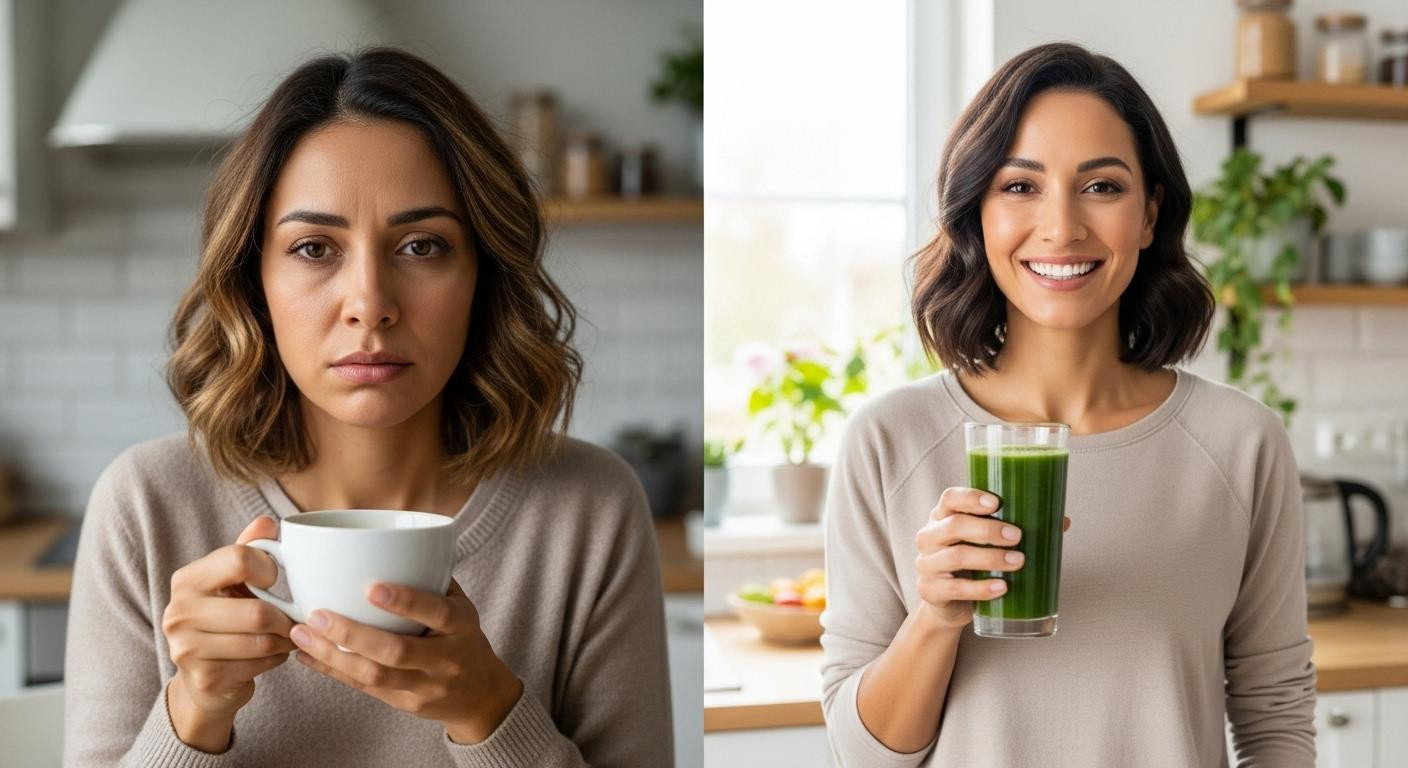 I swapped coffee for 9 vegetables and got 8 hours of energy in 7 days