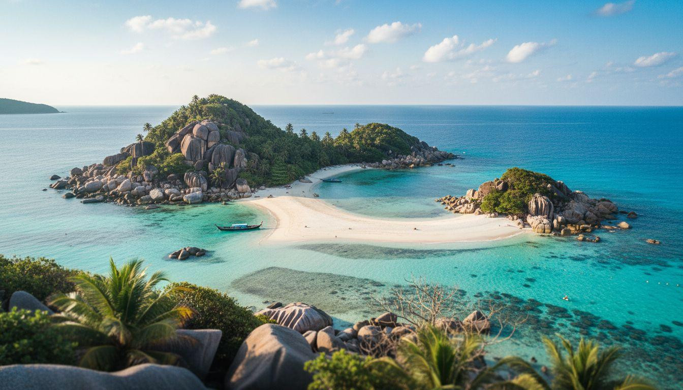 Forget Koh Phi Phi where 3000 visitors crush Maya Bay and Nang Yuan keeps turquoise sandbars empty by 8am