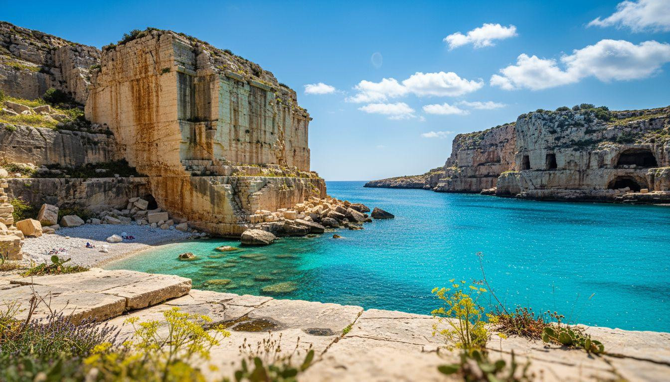Forget Cala Mariolu where boat tours cost $90 and Cala Rossa keeps quarry turquoise for $70