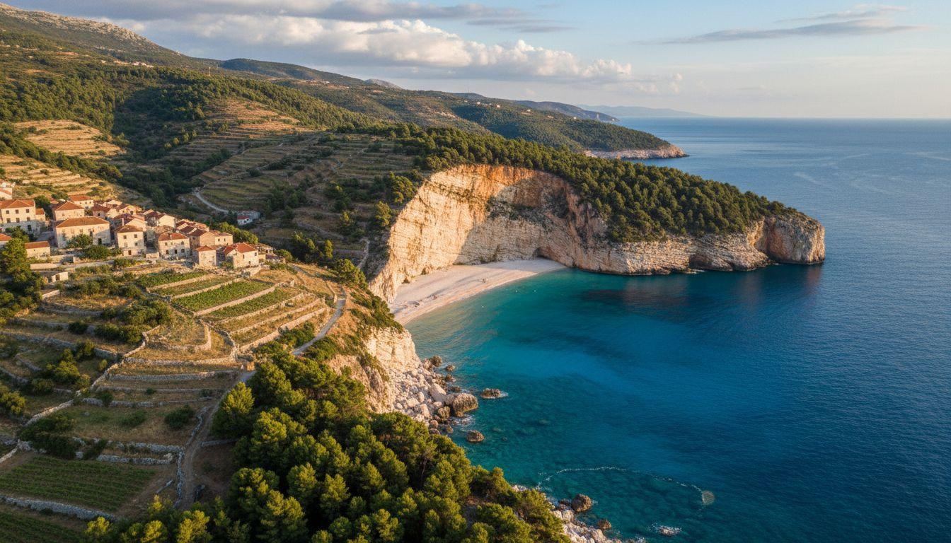 This Croatian island stayed closed for 36 years and kept emerald hills empty