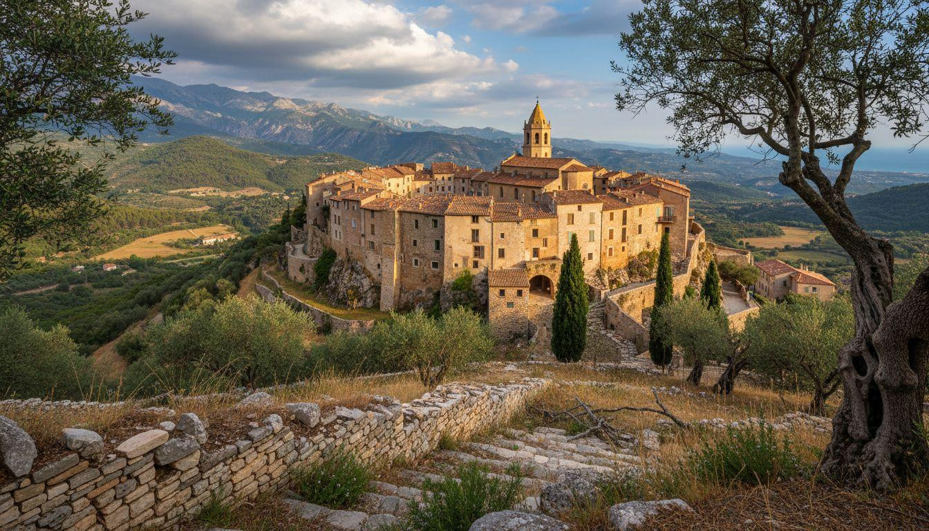 6 medieval zones where Peillon keeps stone passages empty 12 miles from Nice