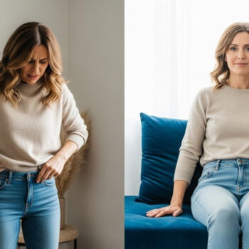 At 43 her jeans were secretly spiking cortisol until she switched to this fabric