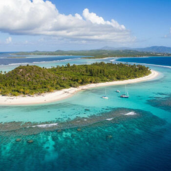 Forget Grand Anse where cruise ships cost $25 and White Island keeps coral lagoons empty for $300