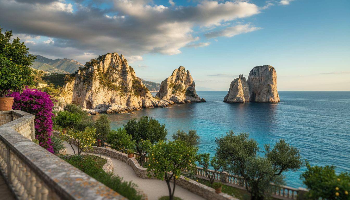 6 viewpoints where Capri's limestone sea stacks glow different colors each hour