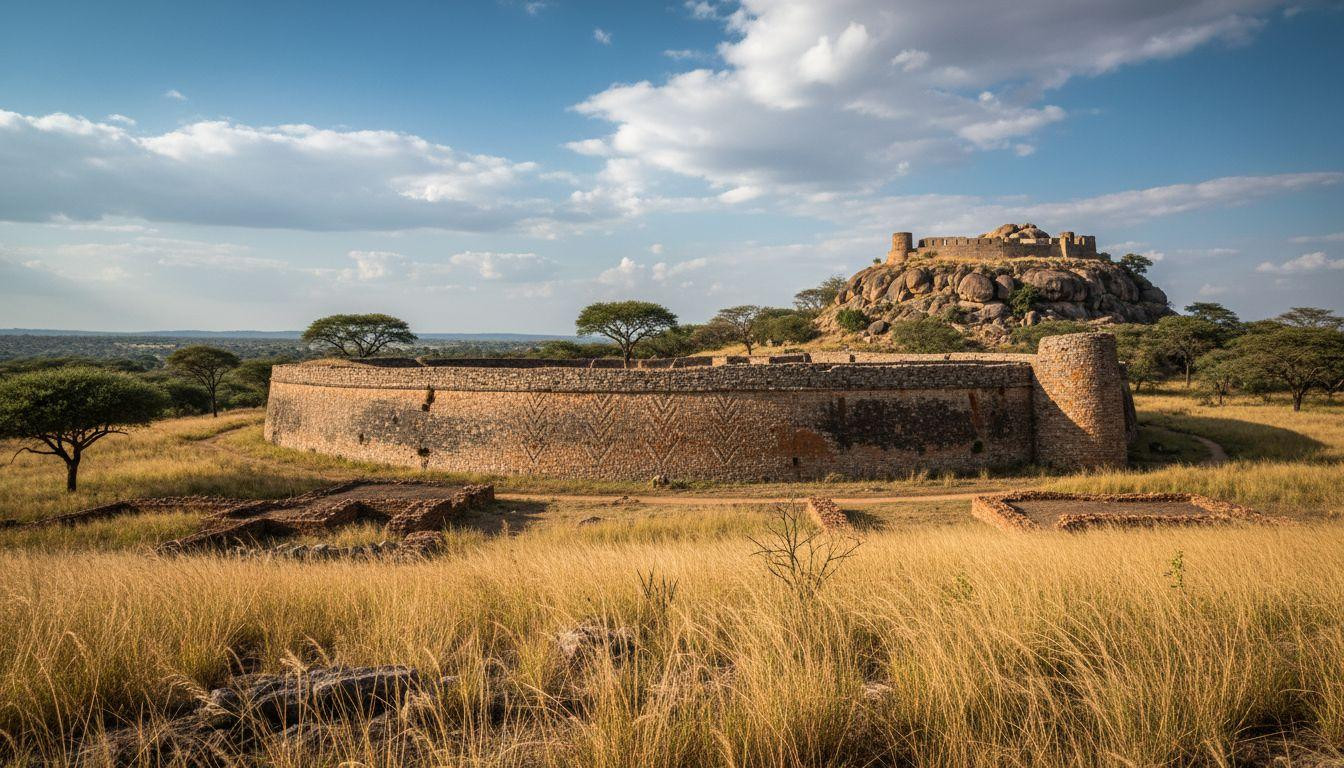 8 zones where 11 meter walls stand without mortar for 800 years