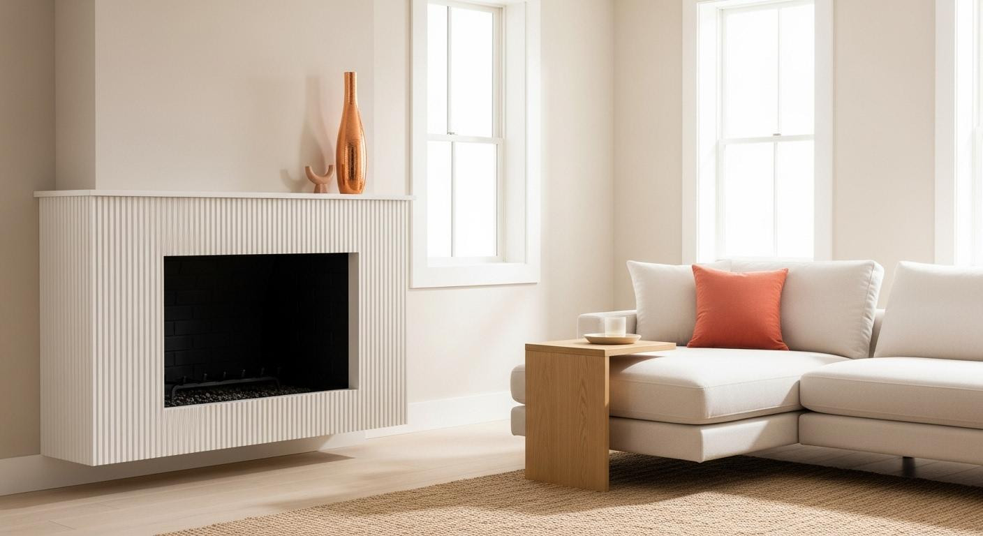 The mantel clutter mistake that makes fireplace corners look cheap