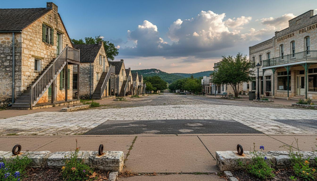 This Texas town keeps 1846 Sunday Houses standing as working weekend retreats