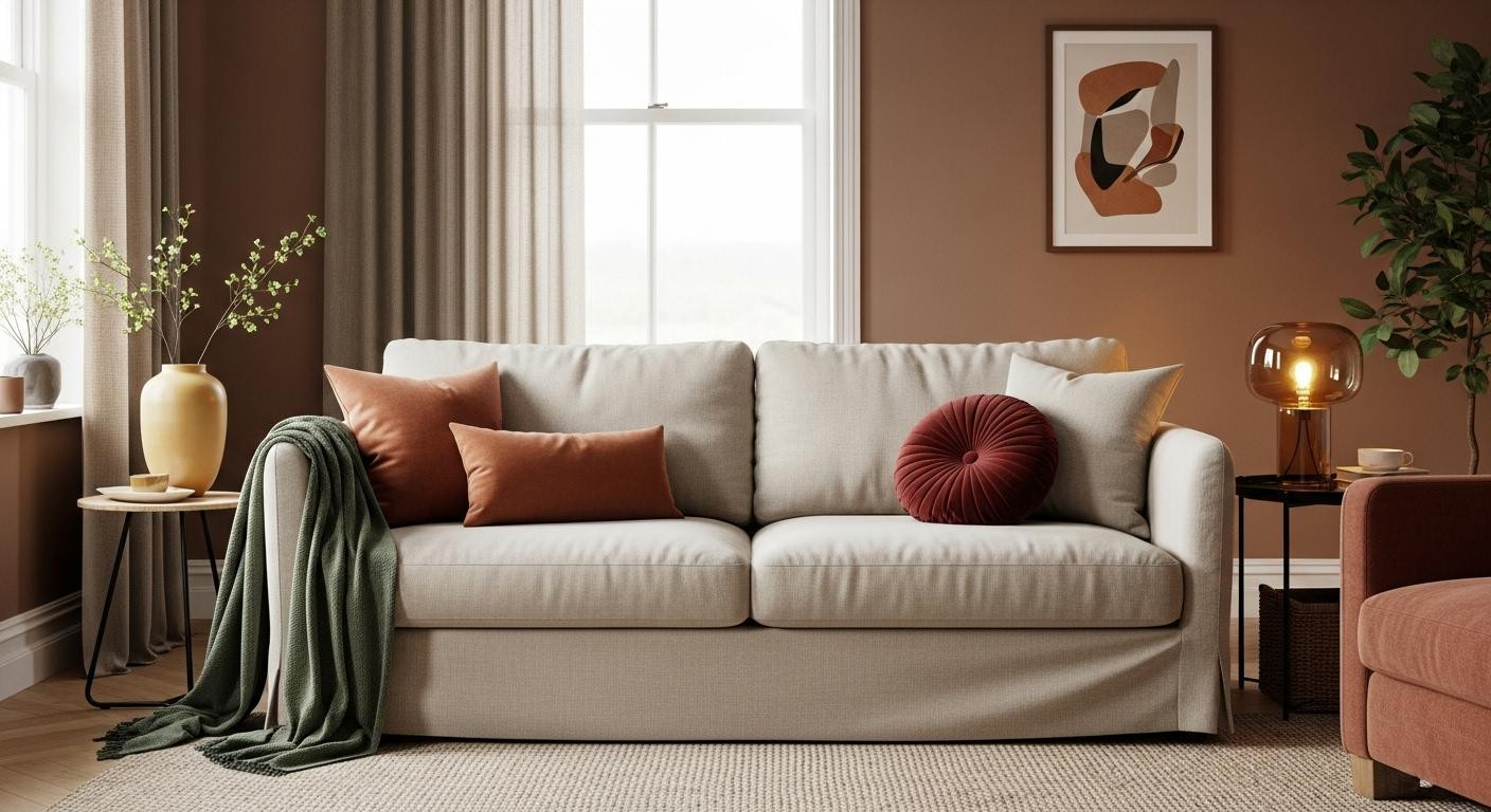 Neither cool greys nor stark whites: the 7-color winter palette designers say transforms living rooms