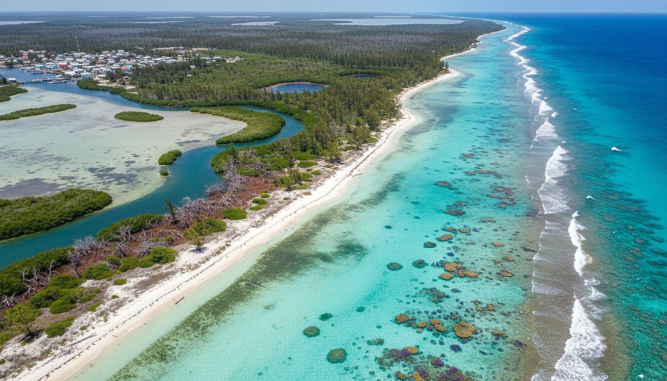 Better than Nassau where resorts cost 0 and Andros keeps barrier reefs empty for 0