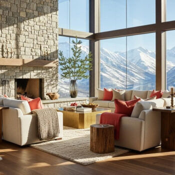 Your living room feels cold because it's too small, not too big