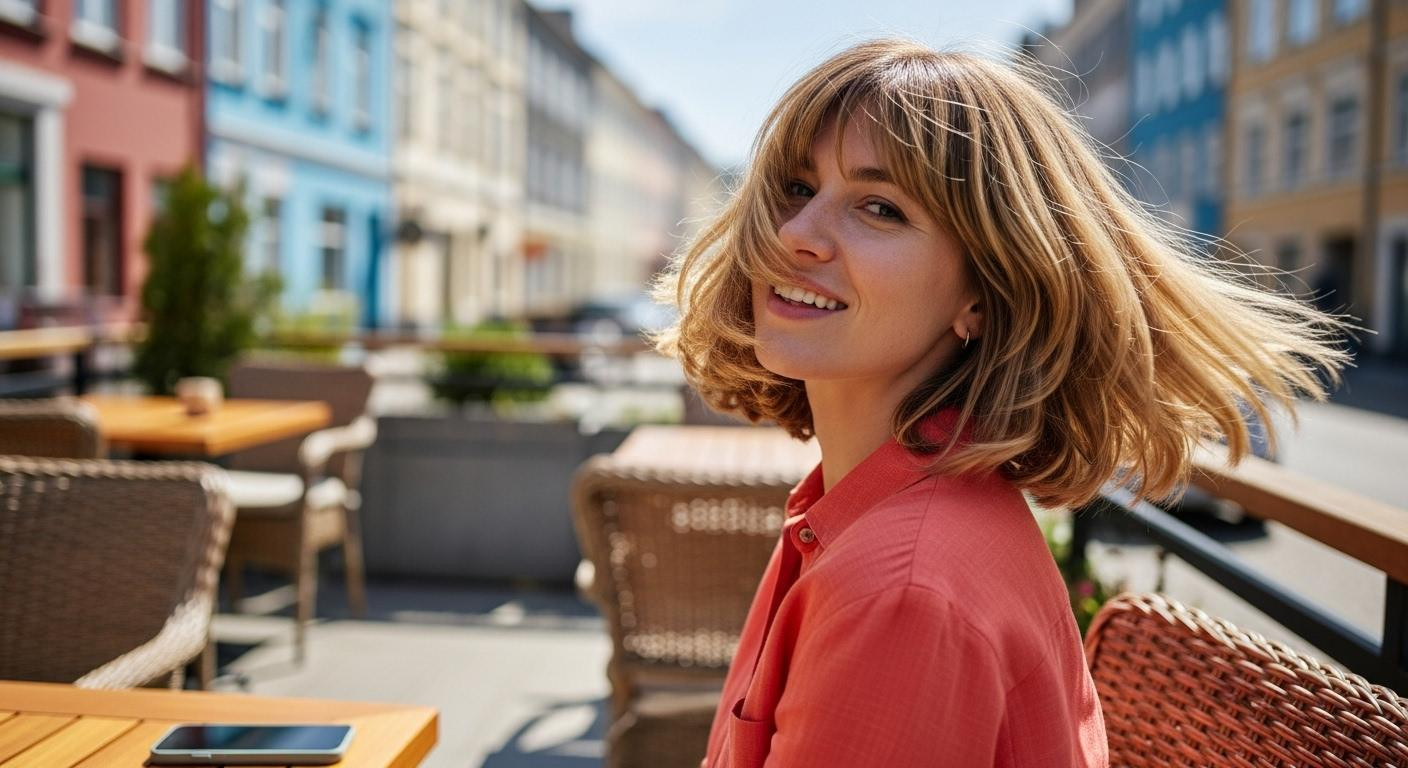 I tried this 90s butterfly cut and escaped the 15-minute styling trap