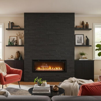 Why 2.3M people saved this frameless fireplace that transforms rentals