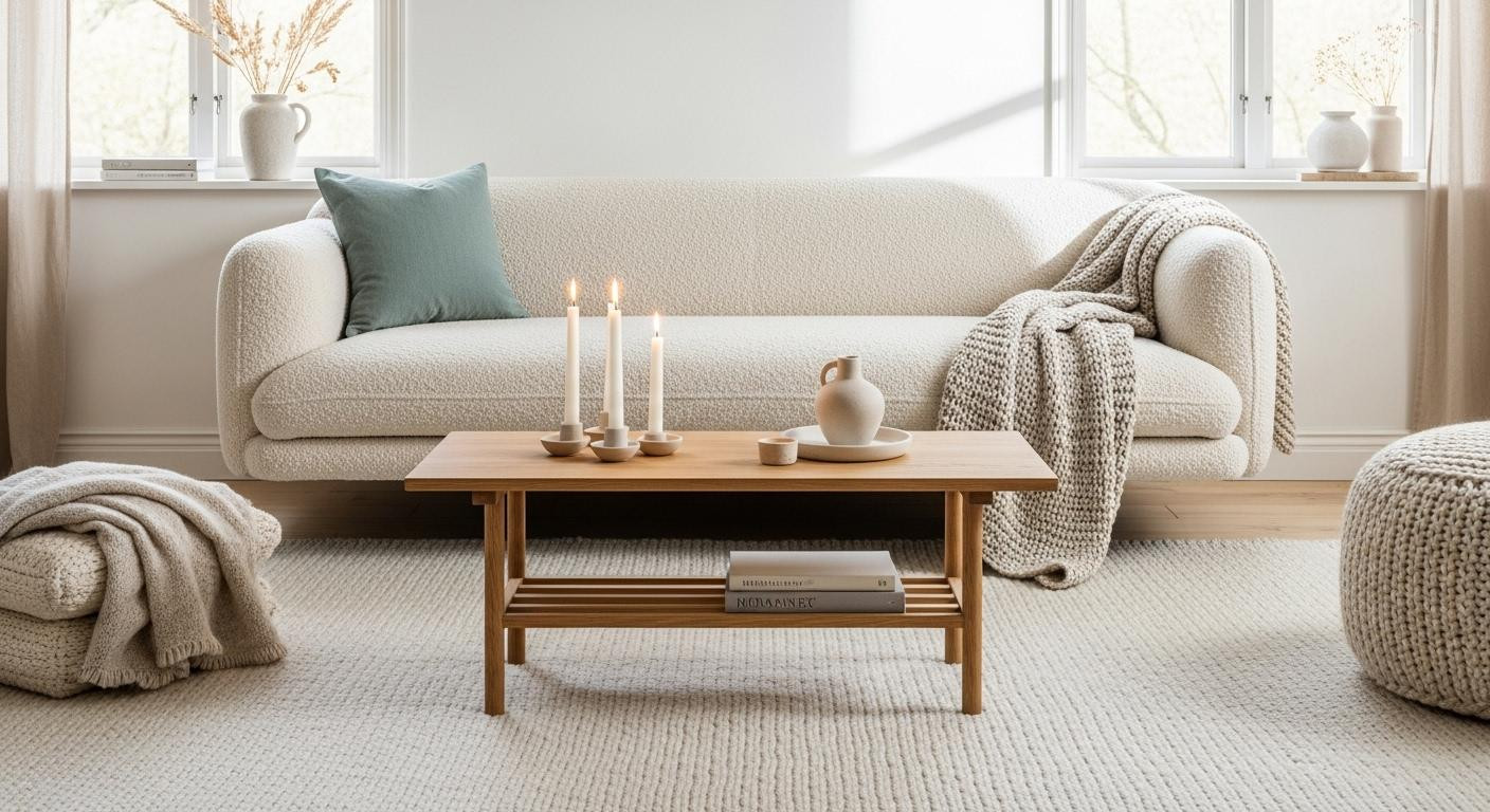 Your Pinterest Nordic room feels cold because furniture is too big for the space