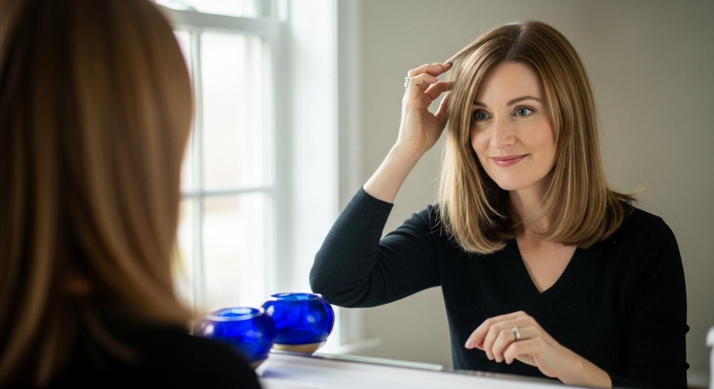 Stylists say expensive lobs need daily heat styling but this blunt cut holds polish for 5 days with zero products