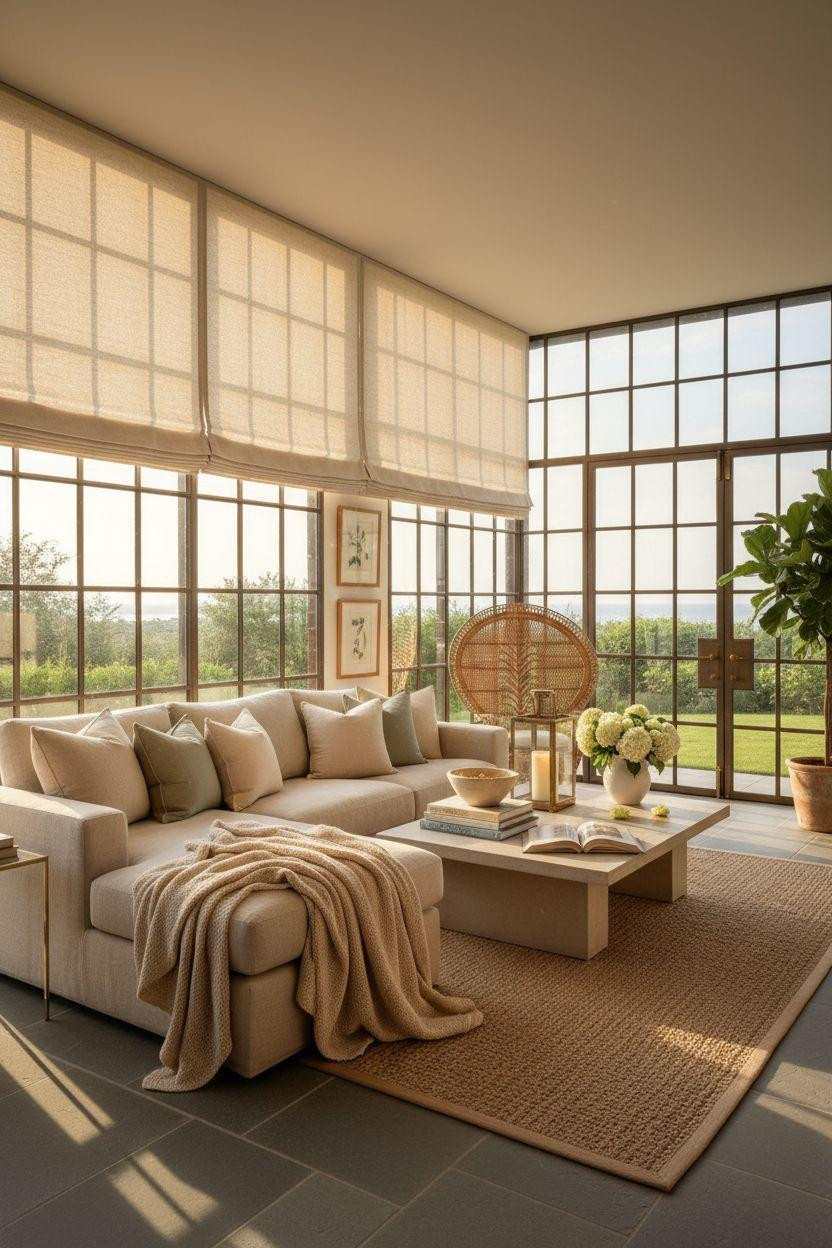 All Season Room Ideas - sunroom with steel framed doorway