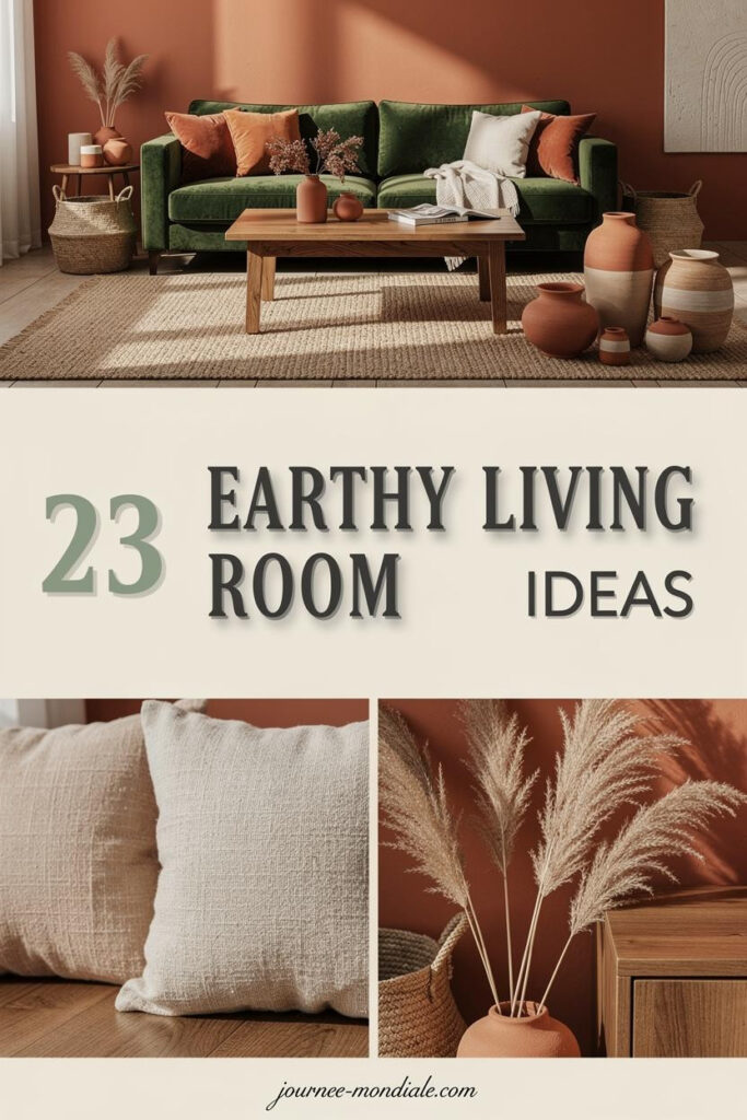 23 Gorgeous Earthy Living Room Ideas You’ll Love – World Day
