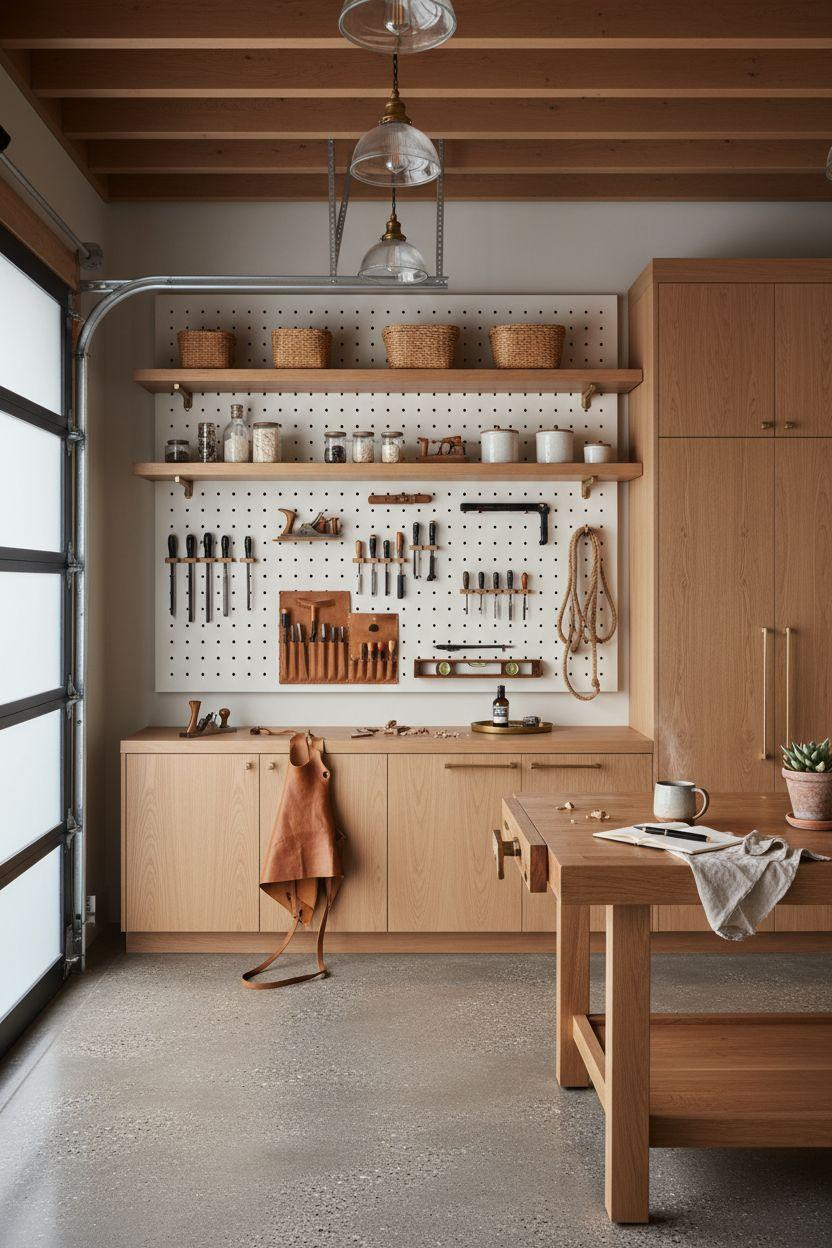 Garage Storage Ideas - Hamptons style garage