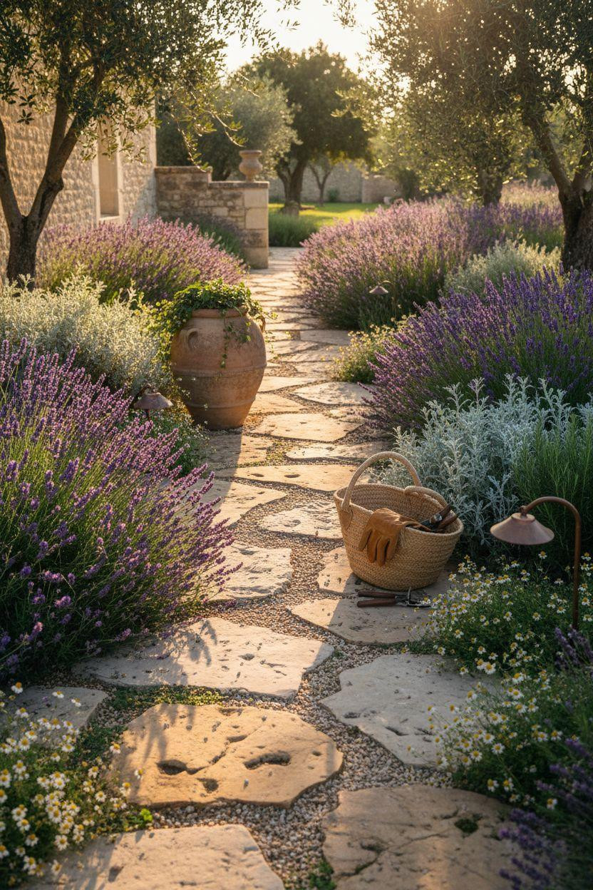 Garden Walkway - minimalist slate with japanese maple