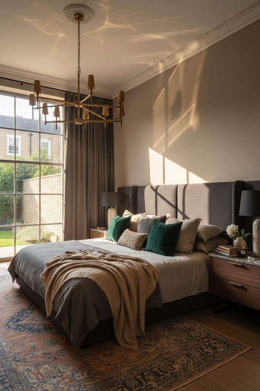 Master Bedrooms Ideas For Couples - chandelier statement bedroom