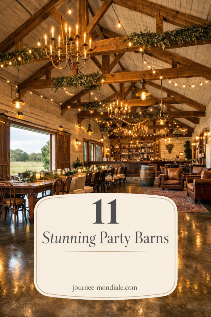 11 Stunning Party Barn Interior Designs to Inspire You – World Day