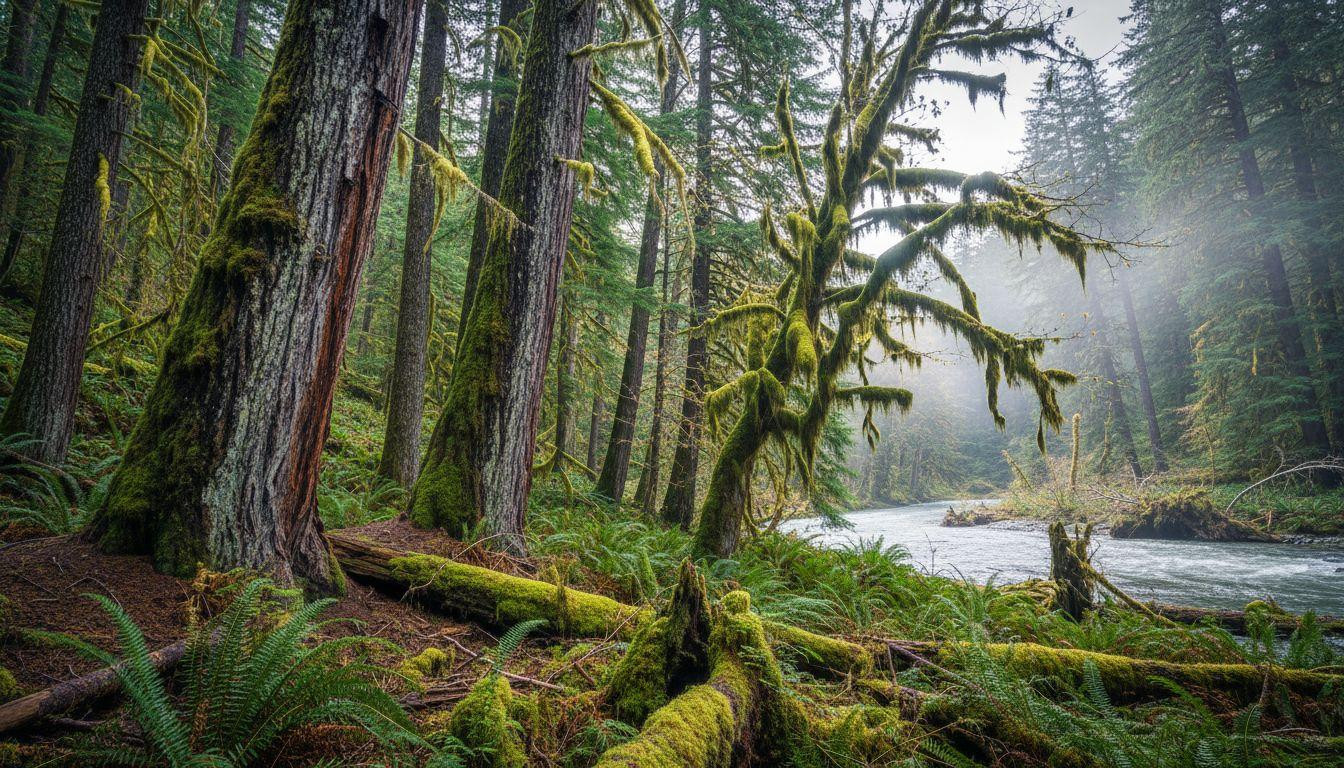 5 zones where Hoh River keeps moss draped rainforest empty all winter