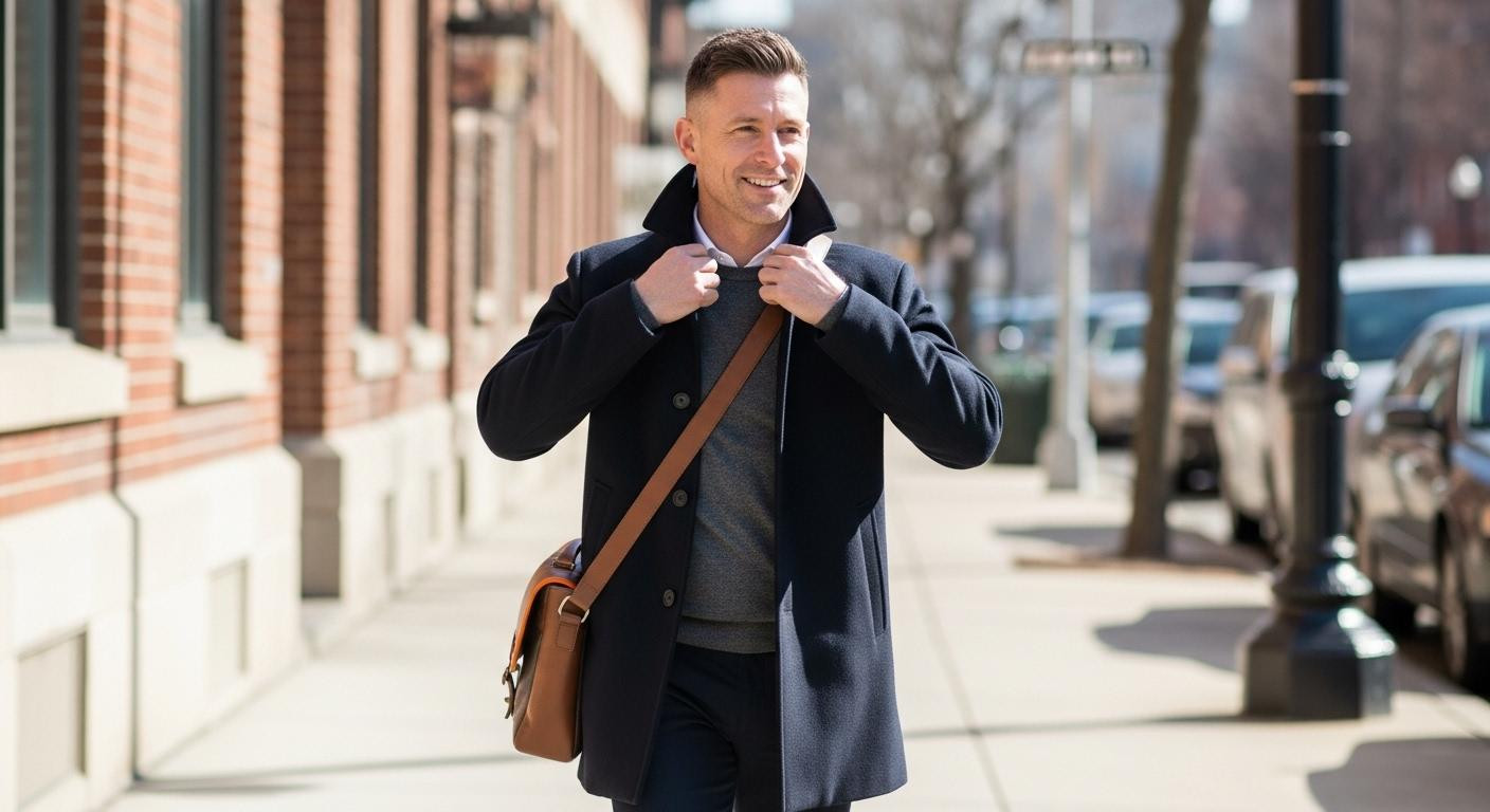 Stylists say thick coats keep you warmest but 3 thin layers work 25% better