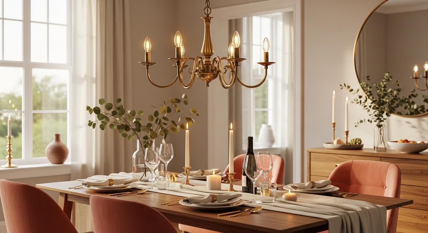 The 36-inch chandelier rule that makes winter dining rooms glow like ,500