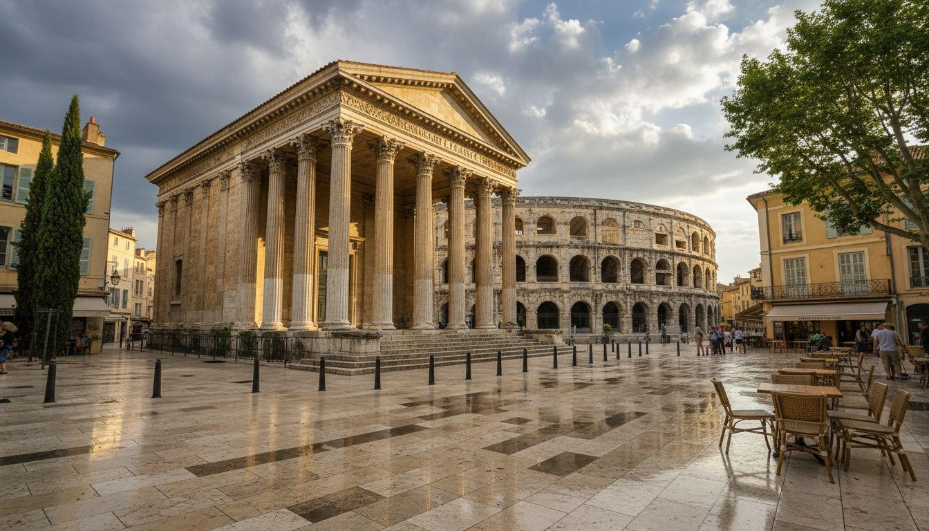 Forget Paris where Roman ruins cost 0 hotels and Nîmes keeps complete temples for