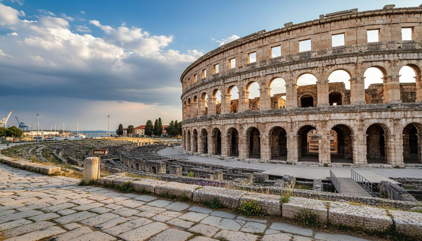 This 2,000 year arena keeps every outer wall Rome's Colosseum lost