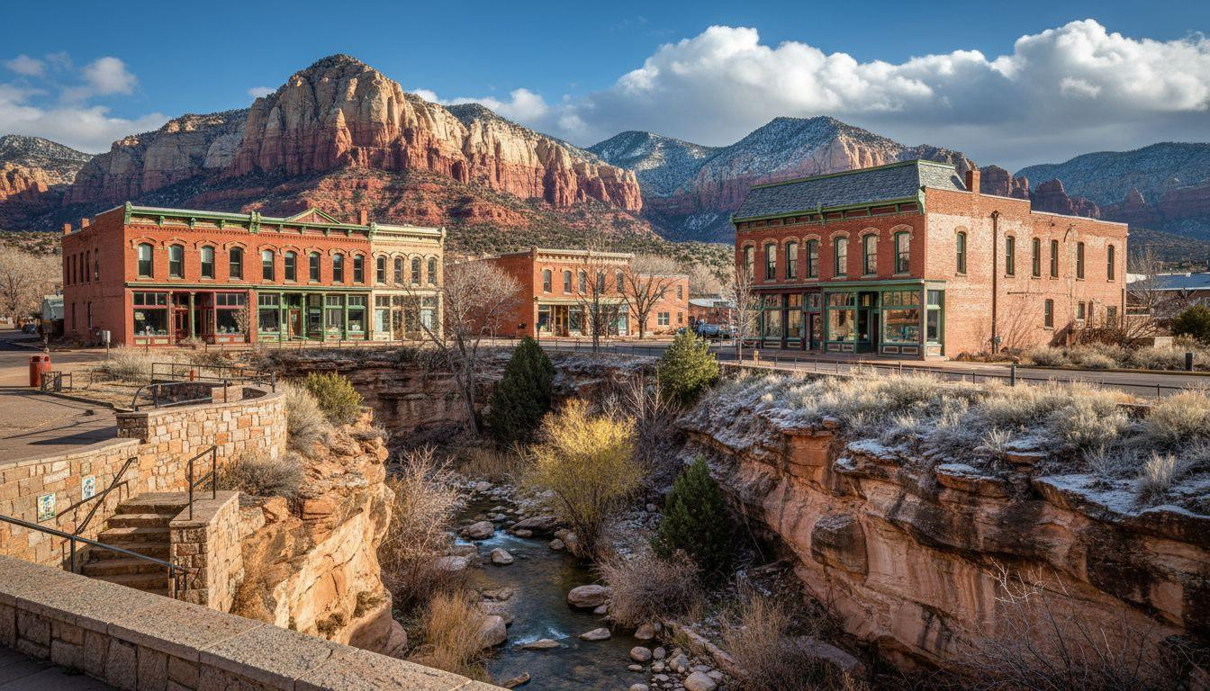 This Victorian mining town sits empty at 5,900 feet where 50°F winter air meets frontier history