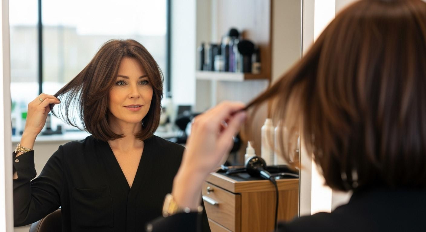 Stylists say internal layering removes 20% bulk while thick hair gains lift in 6 weeks